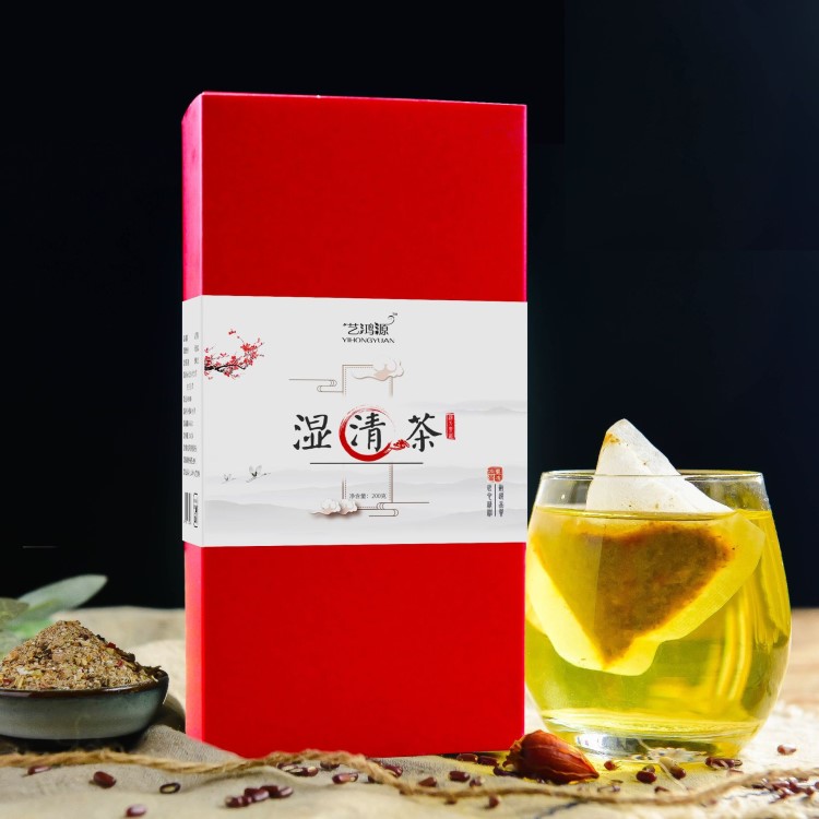 藝?guó)櫾?紅豆薏米芡實(shí)薏仁茶濕清茶180g養(yǎng)生袋泡茶批發(fā)貼牌代加工