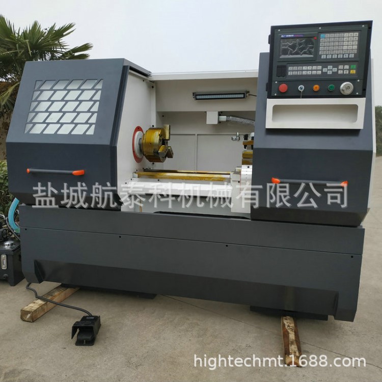 優惠CK6136自動送料數控儀表車床高精密機床配機械手馬鞍車床