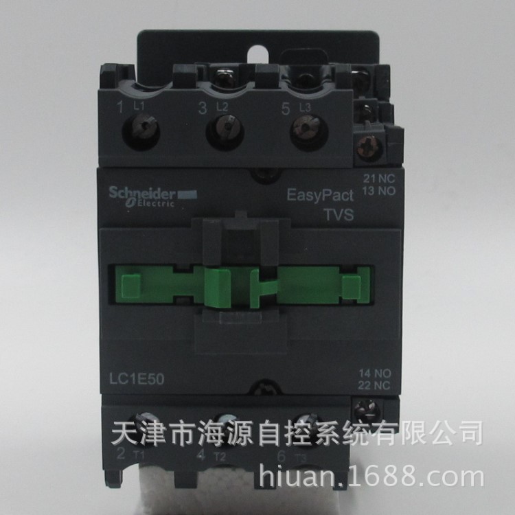 schneider 施耐德Tesys E接觸器，交流電流50A LC1E50M5N AC220V