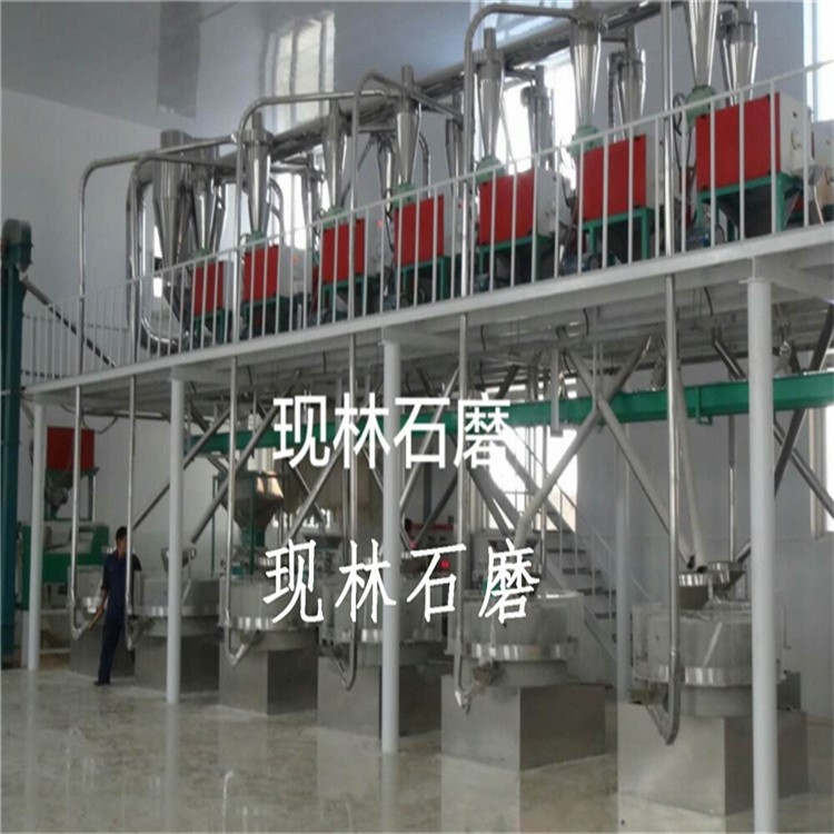 河南電動(dòng)石碾廠家 小米石碾 石碾面粉機(jī) 電動(dòng)石磨面粉機(jī)現(xiàn)林石磨