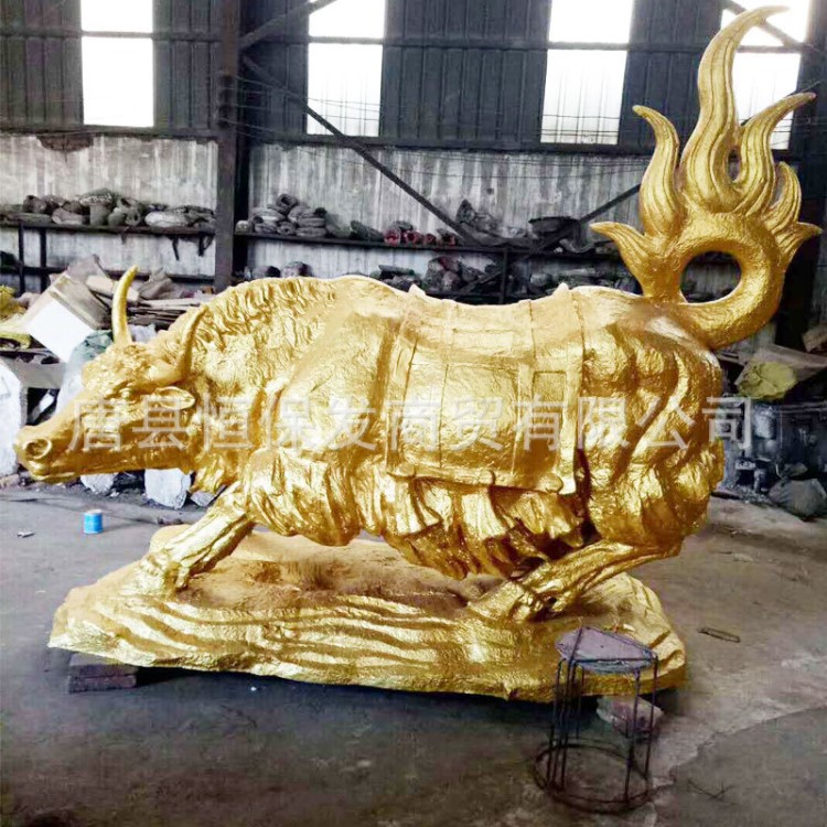 現(xiàn)貨直銷華爾街銅牛雕塑大型鑄銅動(dòng)物擺件銅雕拓荒牛銅斗牛