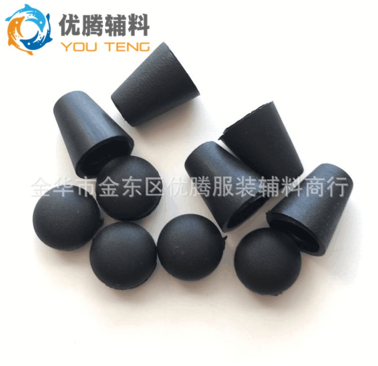 現貨塑料帶帽吊鐘，尼龍吊鐘，束口繩扣吊鐘黑色白色