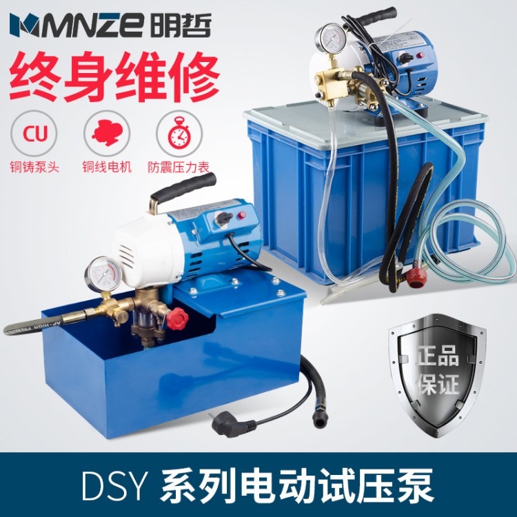 DSY-25 60手提式電動試壓泵 PPR水管道試壓機 雙缸打壓泵打壓機