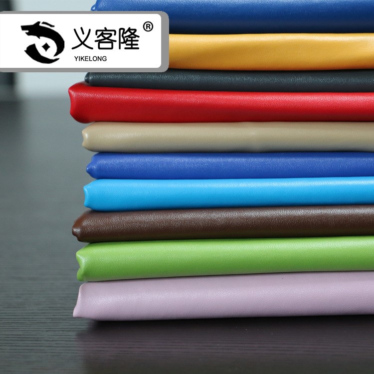 廠家直銷納帕紋全pu皮革 軟包床頭裝飾皮料拉毛底細(xì)紋pu皮革面料