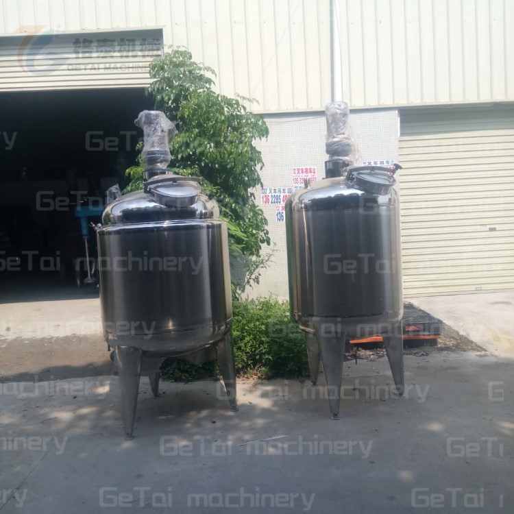 牡丹江廠家 直銷 多功能立式攪拌機 膠水混合加熱攪拌罐 液體混合