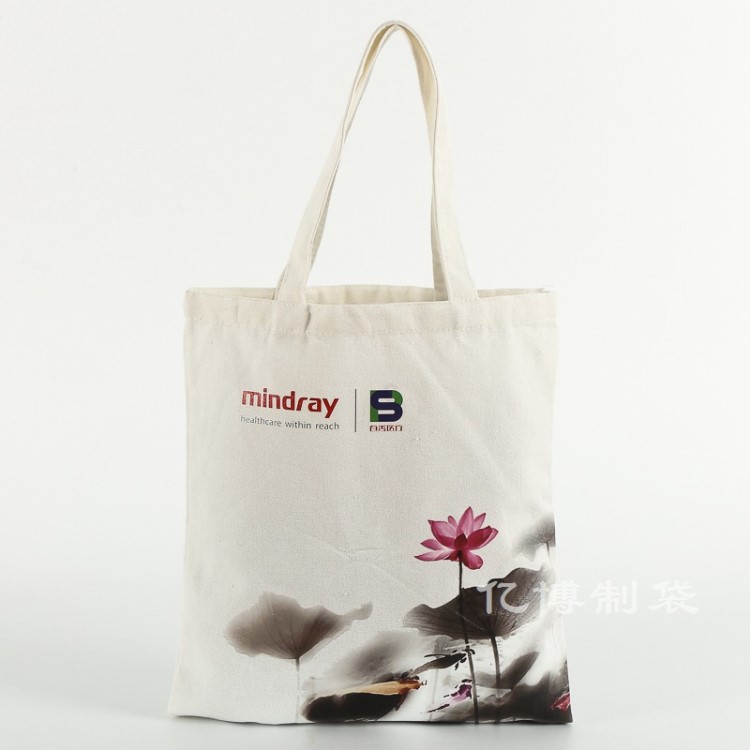 定制帆布袋 扎染DIY棉布手提袋定做 棉布購物手提袋