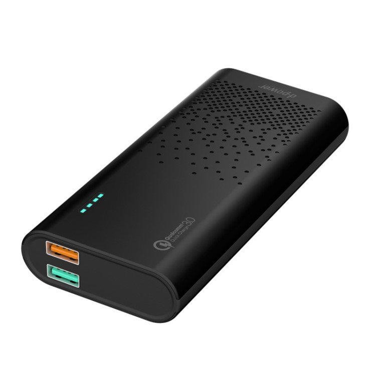 大容量10000毫安便攜移動電源QC3.0充電寶適用于蘋果安卓小米華為