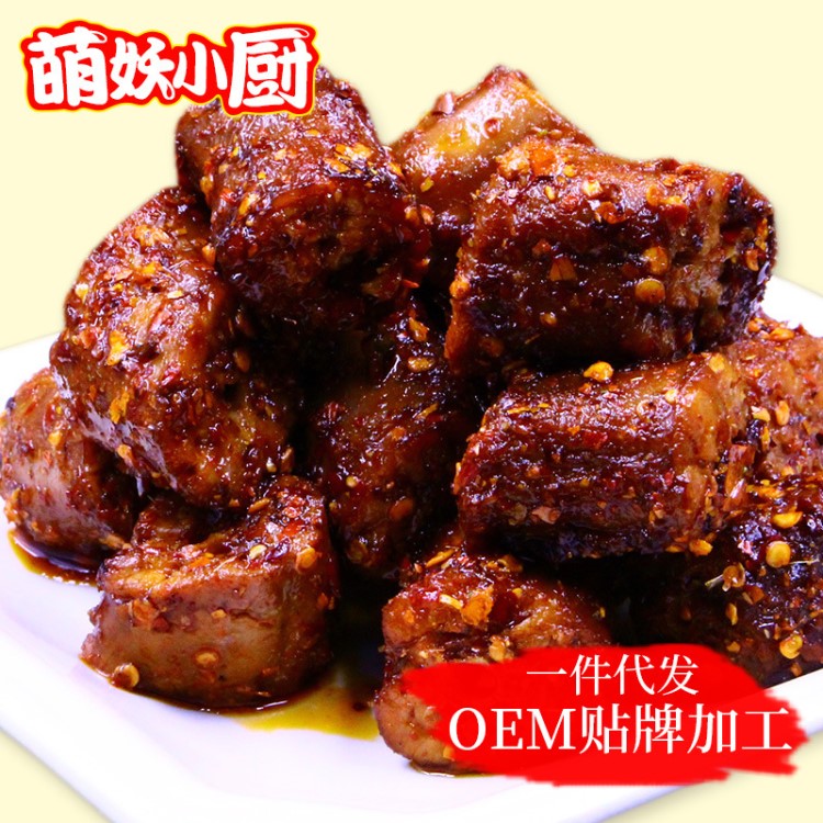 香辣鴨脖麻辣休閑零食特色小吃鹵味熟食重慶特產(chǎn)食品肉類零食