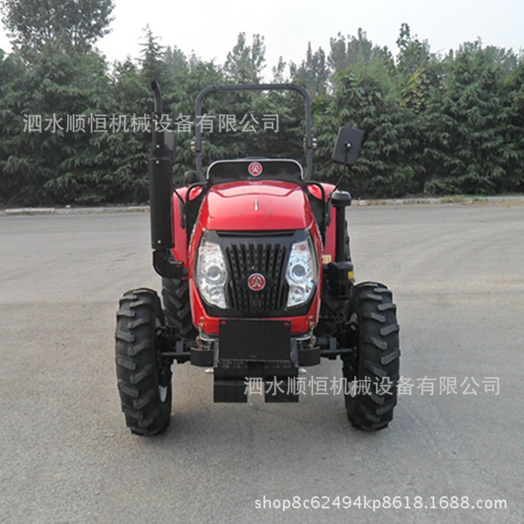 帶拖斗運(yùn)輸型大馬力拖拉機(jī) 大棚果園管理機(jī) 東方紅強(qiáng)動力