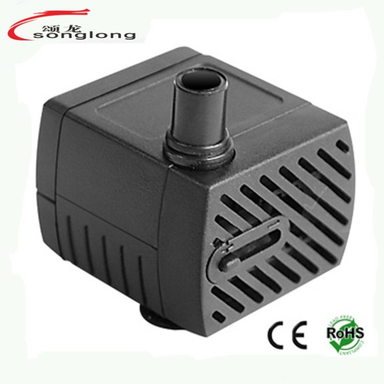 廠家微型潛水泵噴泉泵多功能循環(huán)式魚缸工藝品小型臥式潛水泵