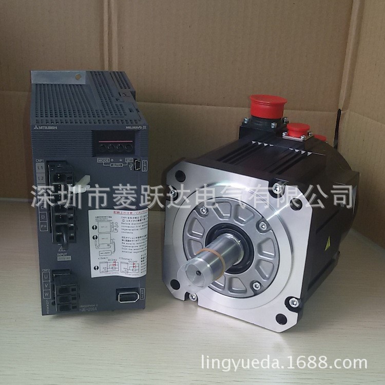 三菱伺服電機(jī)2KW HG-SN202BJ-S100+MR-JE-200A 帶剎車制動(dòng) 現(xiàn)貨