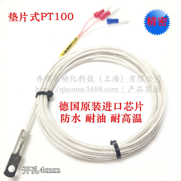 墊片式鉑電阻 貼片PT100 墊片鉑電阻溫度傳感器 墊片PT100傳感器