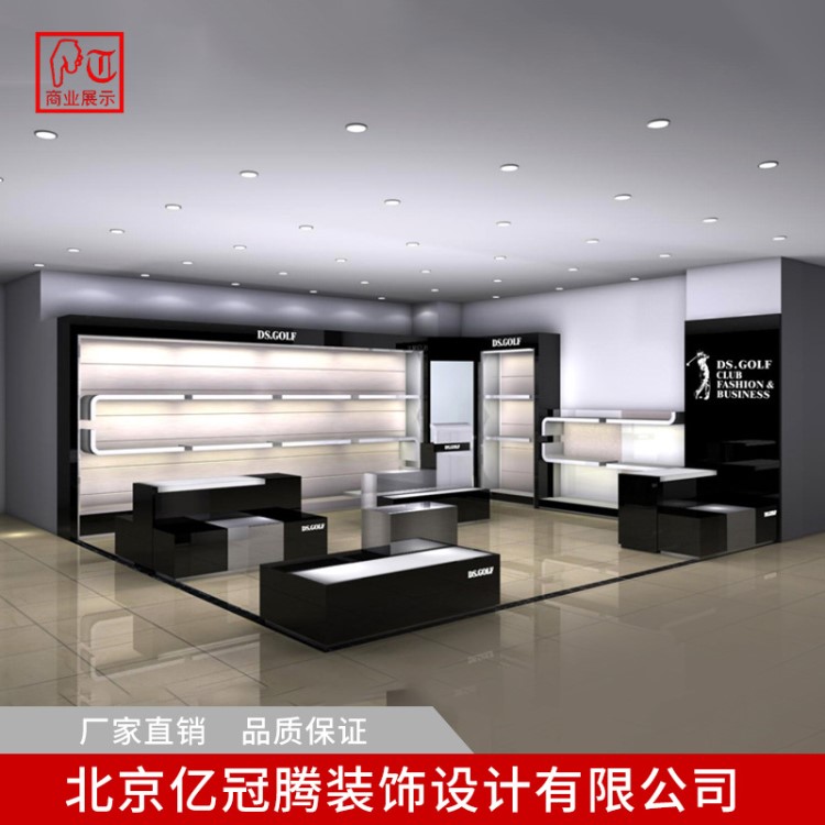 男鞋女鞋展示柜訂制商場鞋店裝修木質(zhì)帶燈鞋包貨架產(chǎn)品展柜展示柜