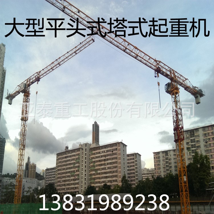 厂家直销大型塔机塔式起重机施工升降机塔吊建筑工程机械60米80米