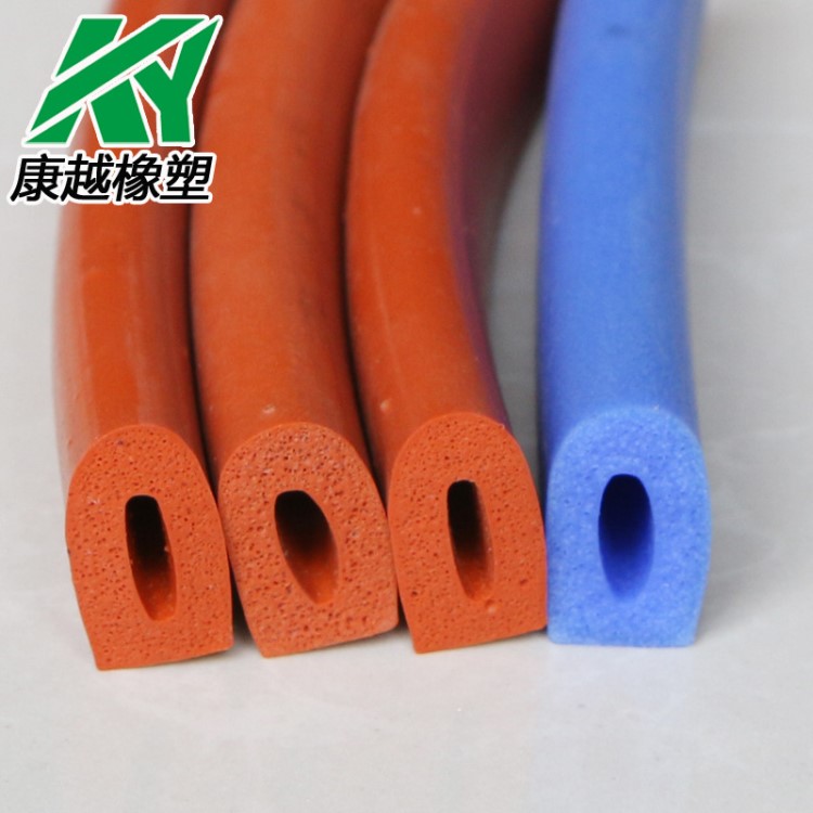 供應(yīng) 硅膠油煙機(jī)凈化器密封條D型硅膠發(fā)泡密封條 20*10mm22*12mm