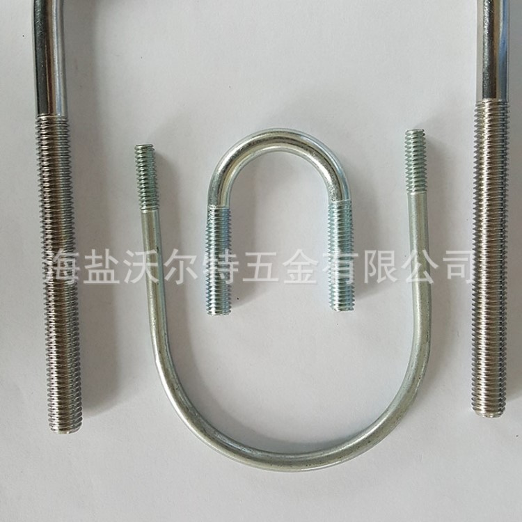 大量生產(chǎn) 高性能汽車U型螺栓 熱鍍鋅光伏U型非標緊固件 可批發(fā)