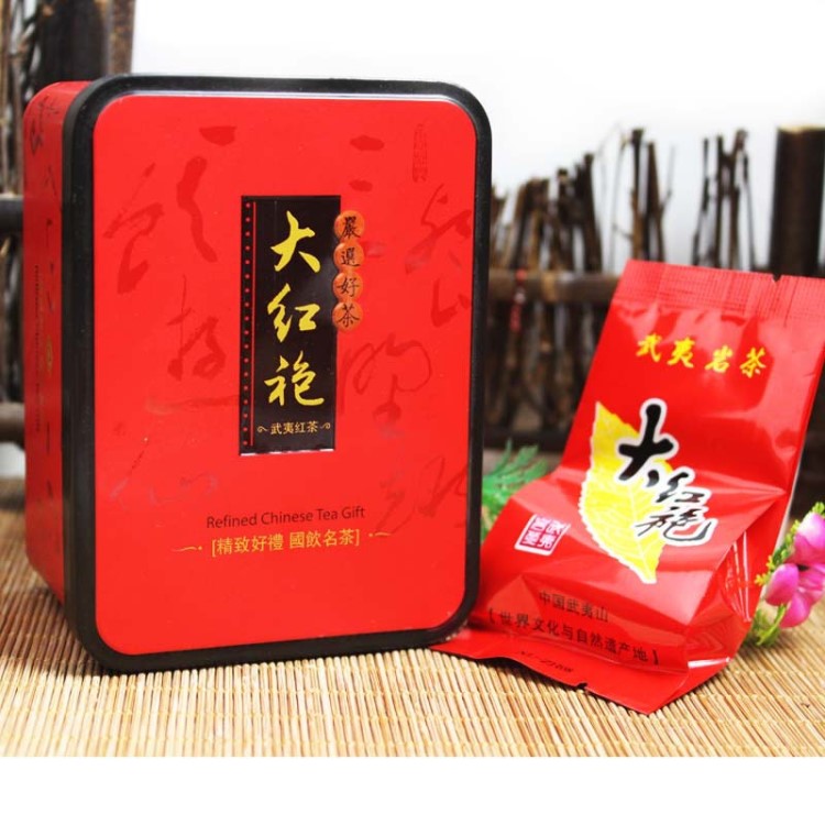 茶農(nóng)批發(fā) 大紅袍茶葉 武夷巖茶 武夷山特級 醇香型炭焙茶葉