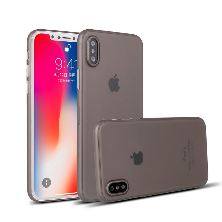 iPhoneXsMax/Xs/XR/5678超薄磨砂全包帶攝像頭保護(hù)PP殼手機(jī)保護(hù)套