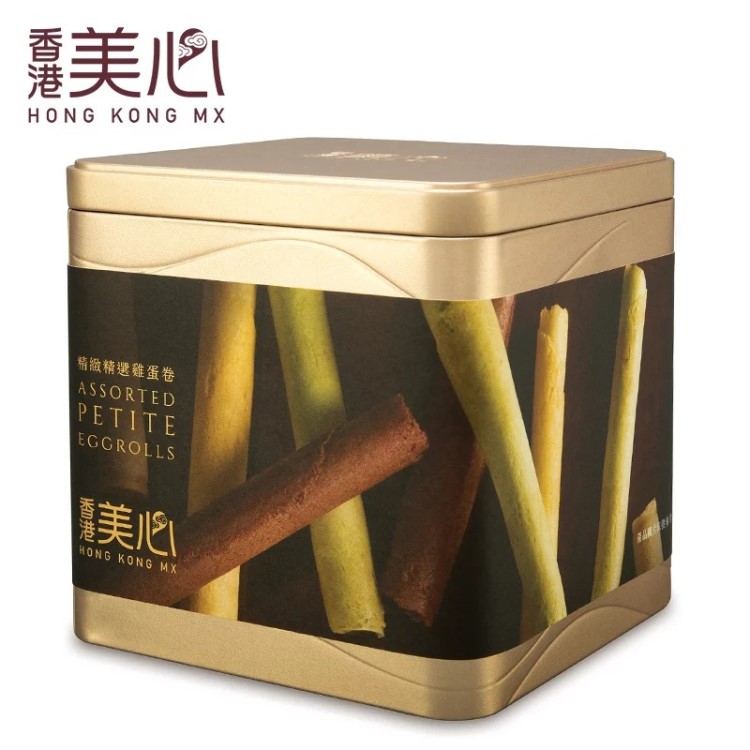 香港美心精致精选（什锦味）鸡蛋卷4种口味208g*12盒/箱