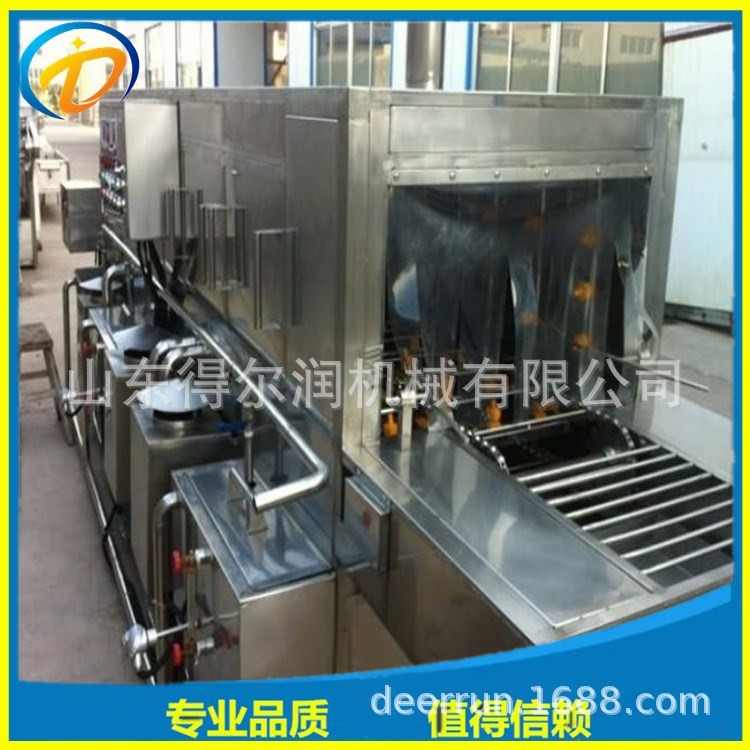 【第五代智能】品牌周轉筐清洗機 不銹鋼食品盤清洗機 變頻調速