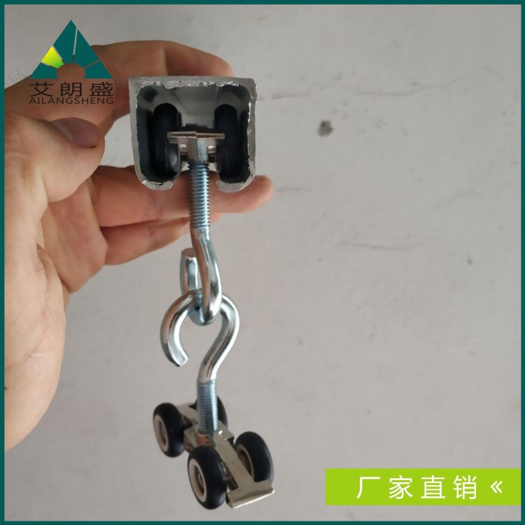 移門吊軌滑輪掛鉤式金屬滑輪懸掛式吊輪集裝箱吊輪軌道滑輪批發(fā)
