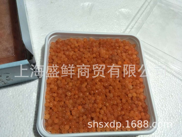 醬油味三文魚籽 調(diào)味三文魚籽馬哈魚籽壽司料理食材