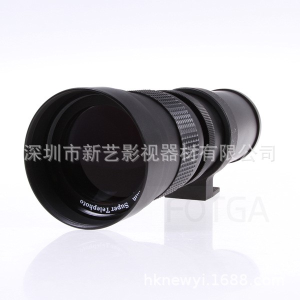 批發(fā) 420-800mm F/8.3手動(dòng)T2口遠(yuǎn)拍遠(yuǎn)攝單反相機(jī)望遠(yuǎn)鏡頭拍月拍鳥(niǎo)