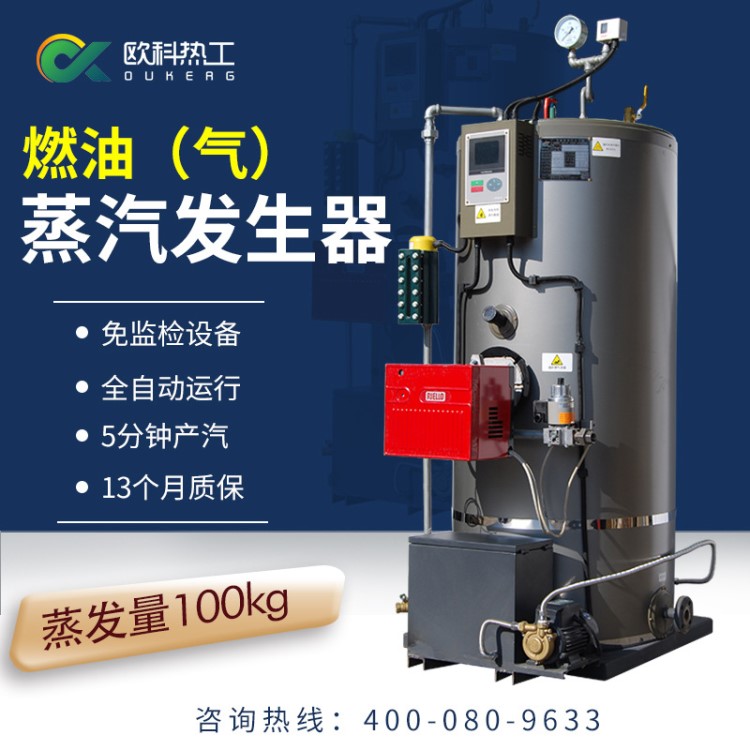 燃油燃氣蒸汽發生器 大棚蒸汽預熱護理蒸汽鍋爐 畜牧養殖加溫設備