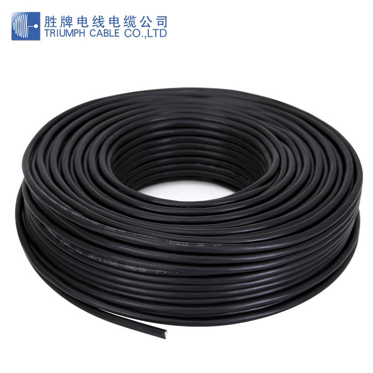 勝牌庫存現貨 環保PVC軟電纜 國標屏蔽電纜RVVP-5*0.2平方 高品質