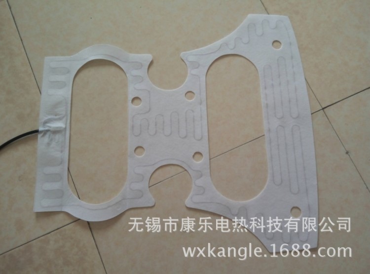 遠(yuǎn)紅外加熱汽車墊 合金絲電熱坐墊 汽車座椅配件加熱墊 發(fā)熱片