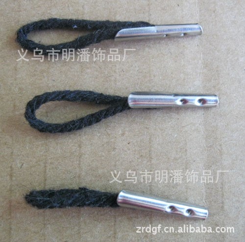 供應(yīng)棉繩扣鉤用于酒瓶化妝品瓶子包裝裝飾 繩子工字扣 交貨及時(shí)