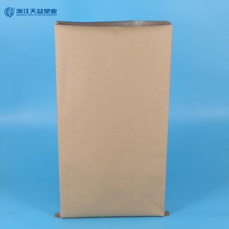 廠家定做紙塑復合內膜編織袋 膩子粉化工袋 空白牛皮紙袋印刷logo