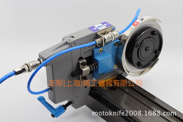 友聚 高速分切機氣壓分條刀組 復卷機氣壓分條刀架 圓刀片