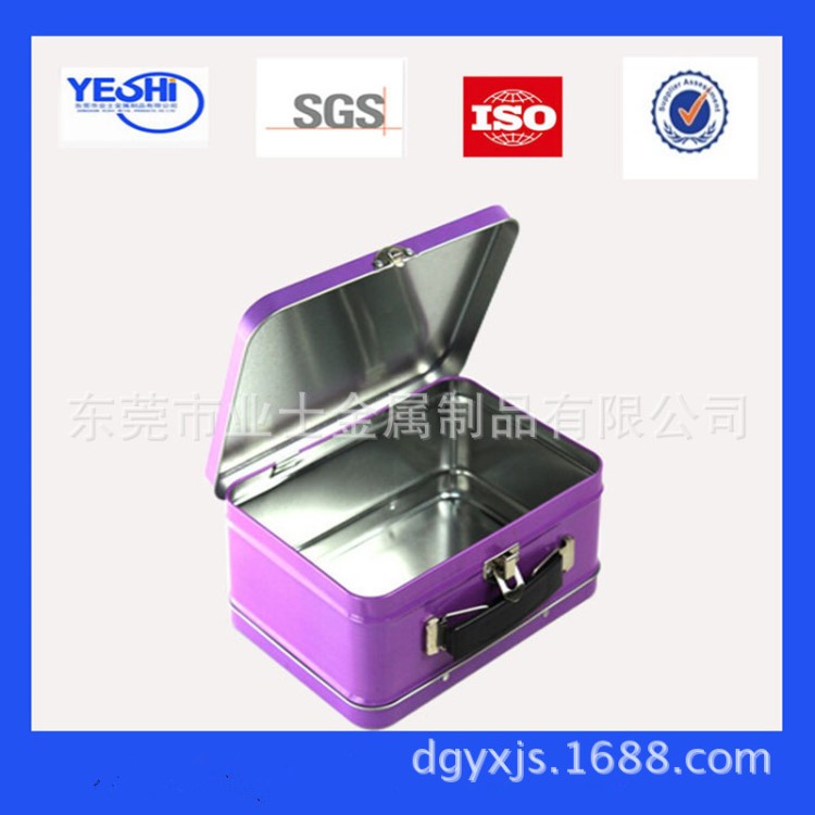 廣東生產廠家直銷馬口鐵飯盒 提手午餐盒 多種尺寸可選