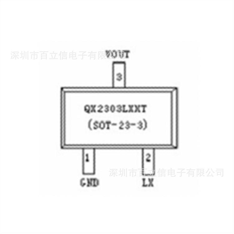 QX2303L50T率-低紋波/PFM升壓型DC-DC變換器/數(shù)碼相機(jī)LED手電