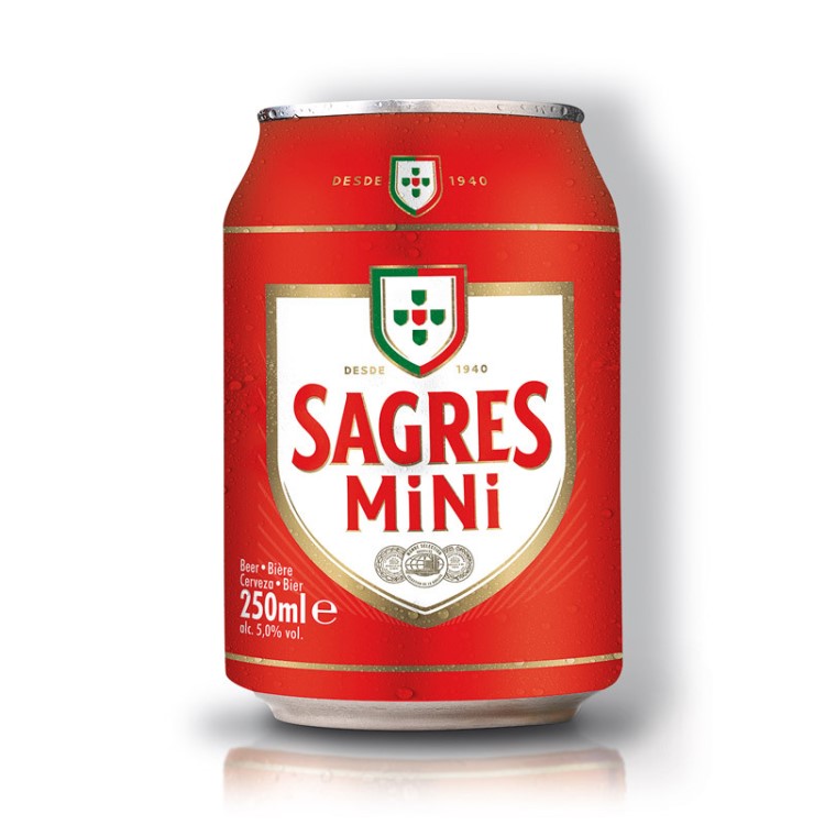 SAGRES Mini葡萄牙莎力啤酒250ml*24听装  活动