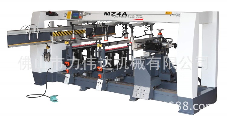 木工机械设备木工机械 四排钻 双电机 分段式多排多轴木工钻床