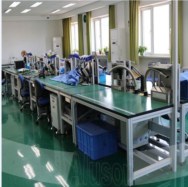 上海防靜電工作臺打包臺測試臺車間流水線雙面工作臺操作臺維修臺