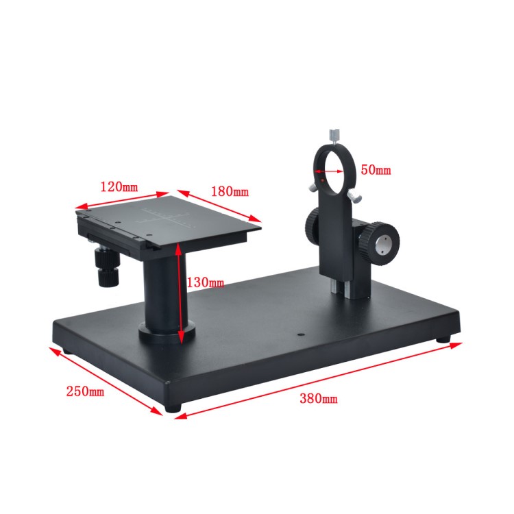 臥式工業(yè)相機(jī)支架顯微鏡鏡頭調(diào)節(jié)支架載物臺