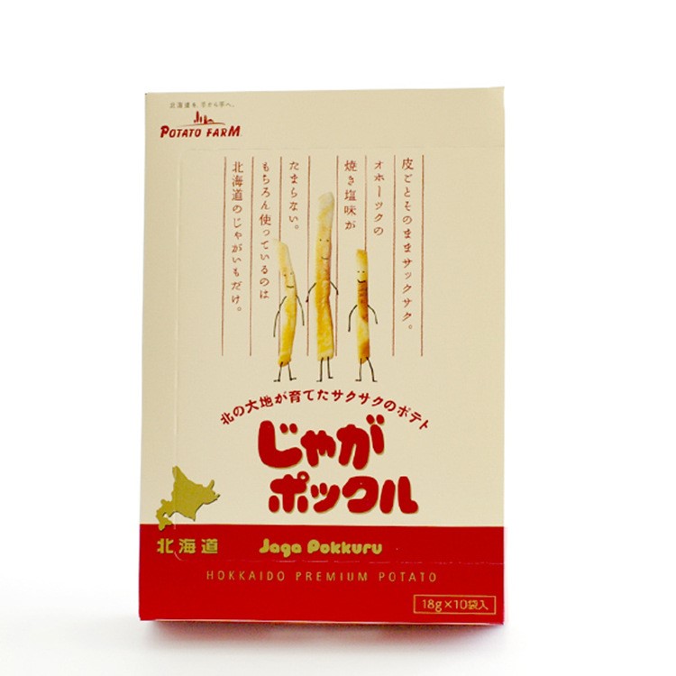【12盒包郵】19年10-日本北海道Calbee卡樂比薯條三兄弟10袋180g
