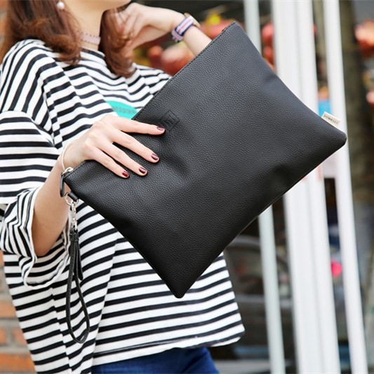 夏季信封包手拿抓包女2018新款時尚氣質百搭潮韓版個性大容量學生