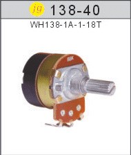 WH138-40 旋轉(zhuǎn)式按鍵式帶開關(guān)電位器