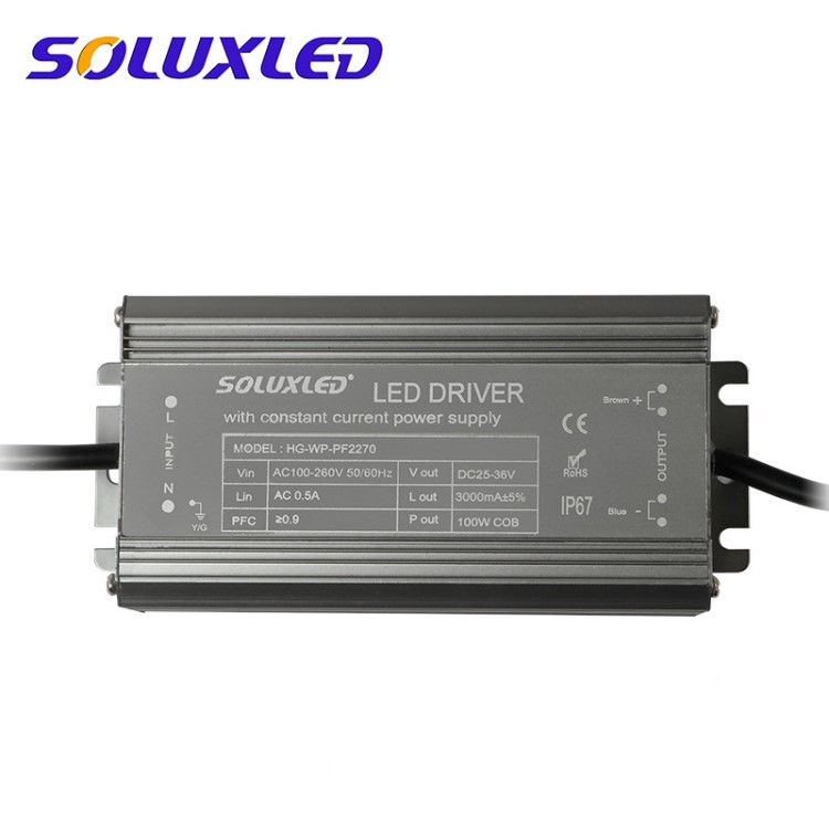 供應(yīng)非隔離內(nèi)置電源高PEC日光燈電源100WLED驅(qū)動電源HG-WP-PF2270