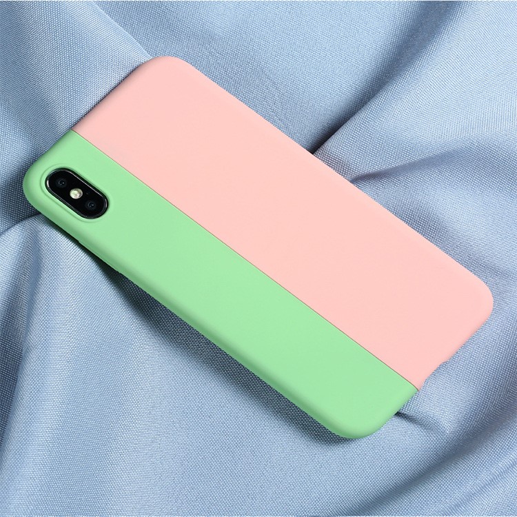 適用iPhonex/XSMAX磁吸手機(jī)殼蘋果XR拼色手機(jī)殼7plus/8plus保護(hù)套