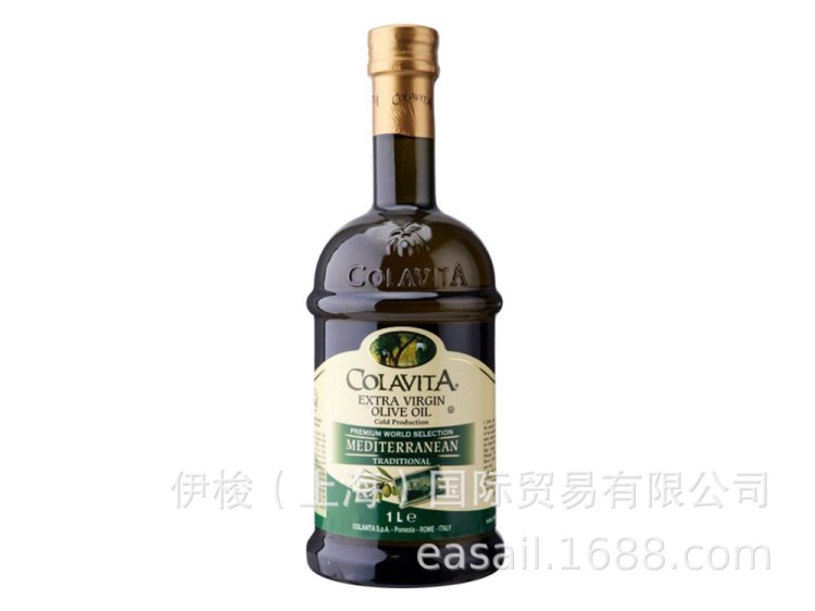 Colavita/樂(lè)家 特級(jí)初榨橄欖油1L意大利原裝食用油禮品批發(fā)