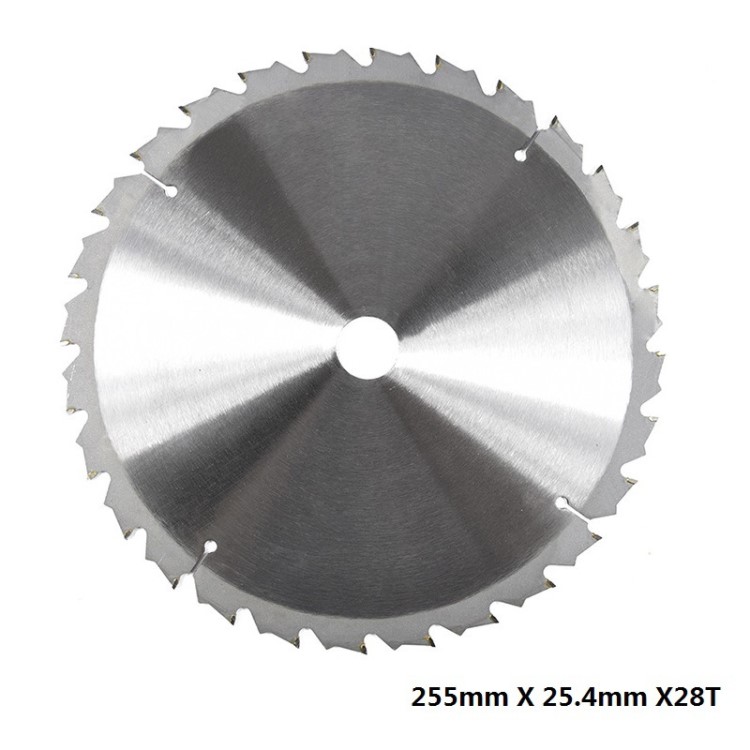 硬質(zhì)合金切割片 TCT木工鋸片通用軟硬多功能圓鋸片 255*25.4*28T