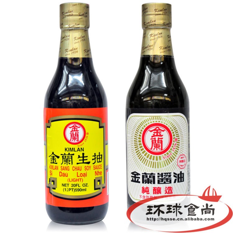 熱賣臺灣金蘭醬油590ml 調味品醬料批發(fā) 糧油副食品