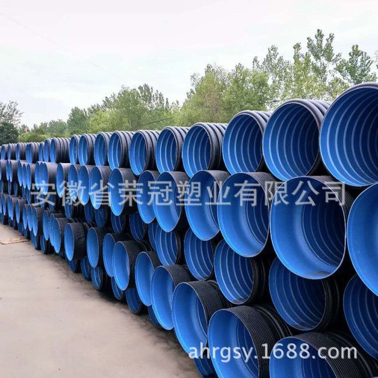 廠家直銷HDPE雙壁波紋管 聚乙烯波紋管PE波紋管山東青島400S1(B)