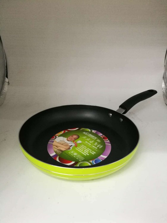 2019爆款廠家直銷鋁制不粘鍋平底無煙鍋韓式麥飯石煎炒多用復底鍋