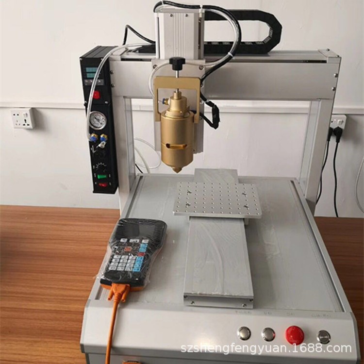 臺面式自動點膠機 數(shù)顯高精度全自動智能鎖安防產(chǎn)品打膠機 螺絲機